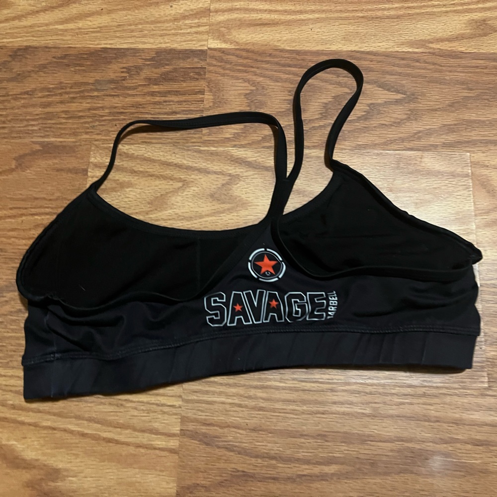 Savage barbell sports bra